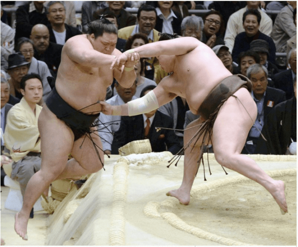 Hakuho push