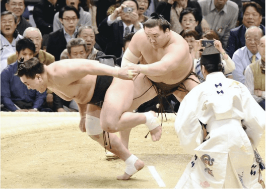 Hakuho push