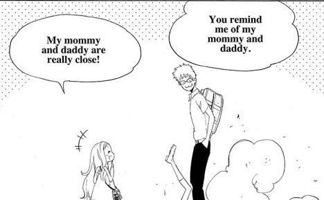 Rosa says like mommy and daddy