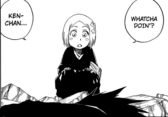 Yachiru appears