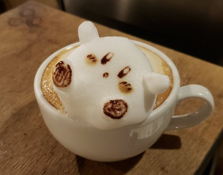 Kirby latte