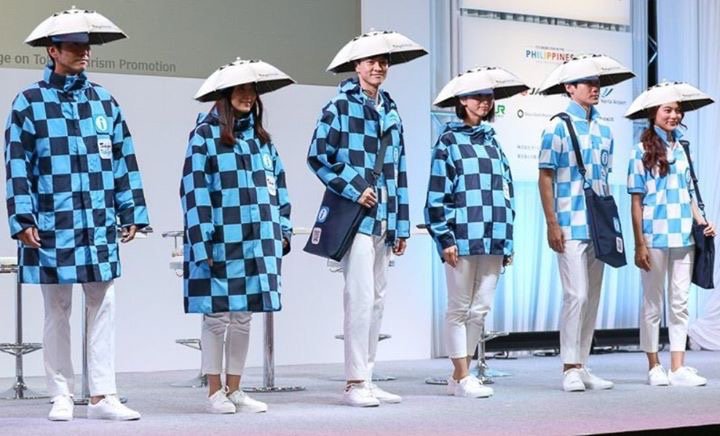 Tokyo olympic uniform umbrella